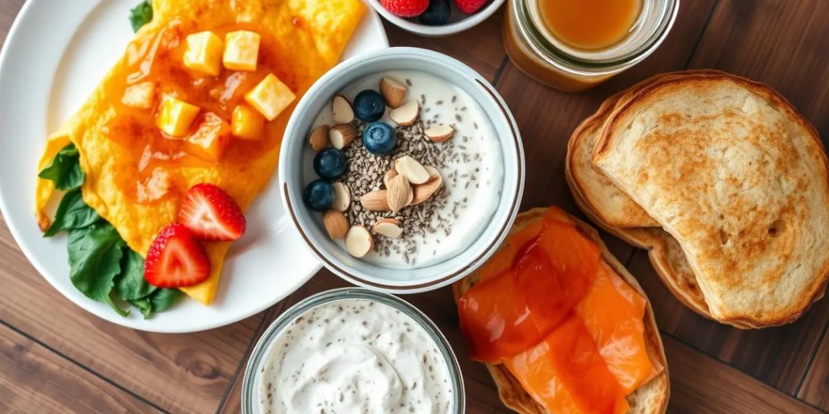 5 High Protein Breakfast Ideas for a Healthy Start