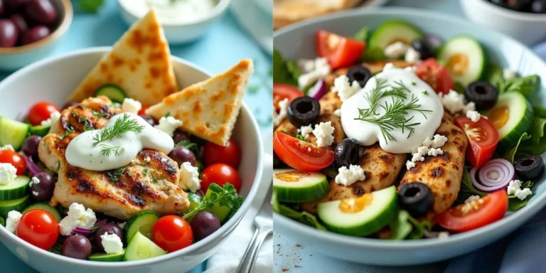 Easy Healthy Greek Chicken Bowls