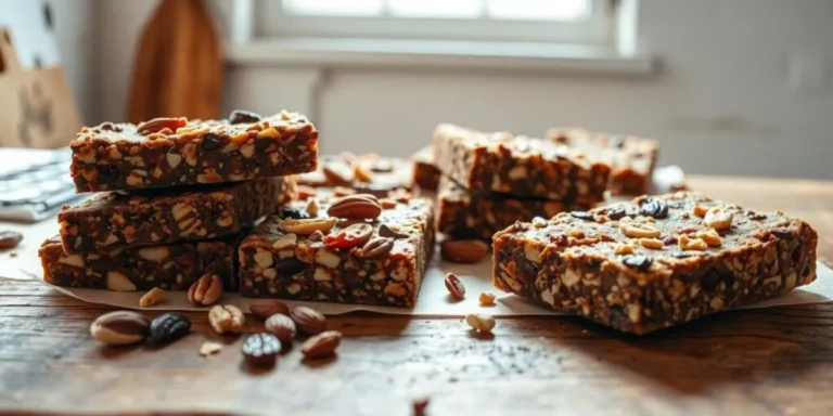 Easy vegan protein bars homemade