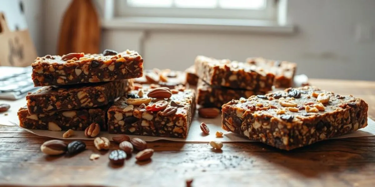 Easy vegan protein bars homemade