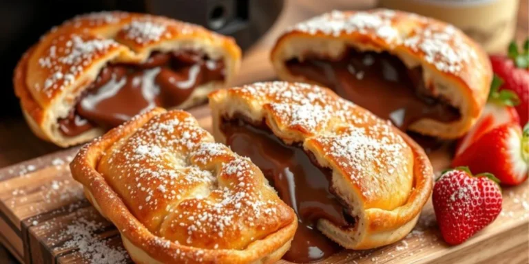Air Fryer Magic: Nutella Toast Pies Recipe!